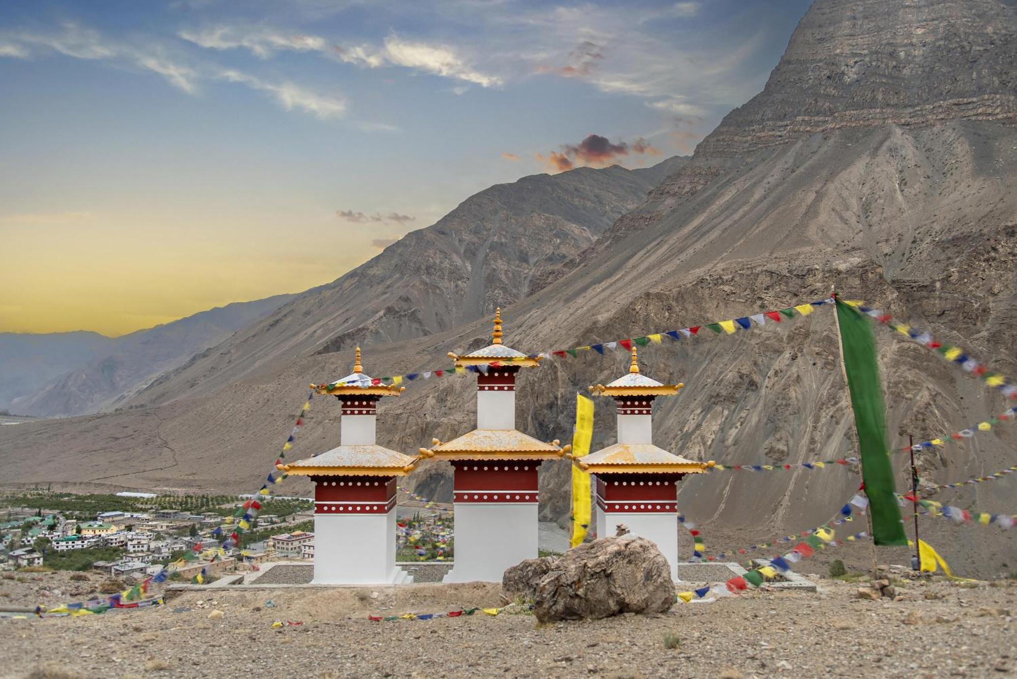 Echor Mud Huts Tabo, Spiti Valley Kaza Exterior foto